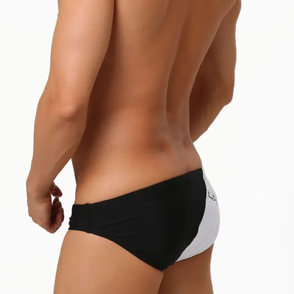 Bañador Bikini con deposito para celular Blanco/Negro/ K278