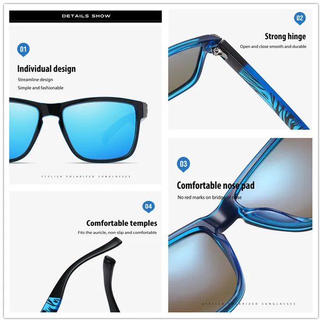 Lentes de Sol 2025 / Azul C129