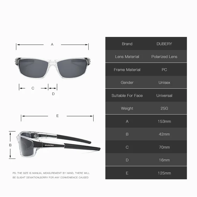 Lentes de Sol 2025  / Negro C132
