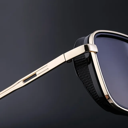 Lentes de Sol 2025  /Negro/Dorado C116