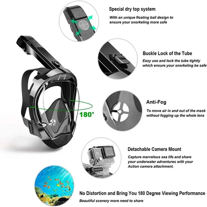 Mascara de Buceo Profesional