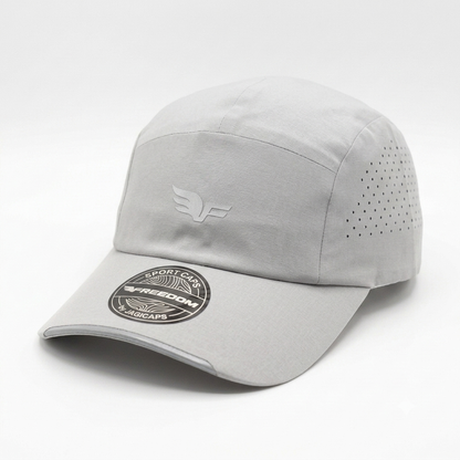 Gorra Deportiva Transpirable Freedon by Jagi Caps - Gris KCN64