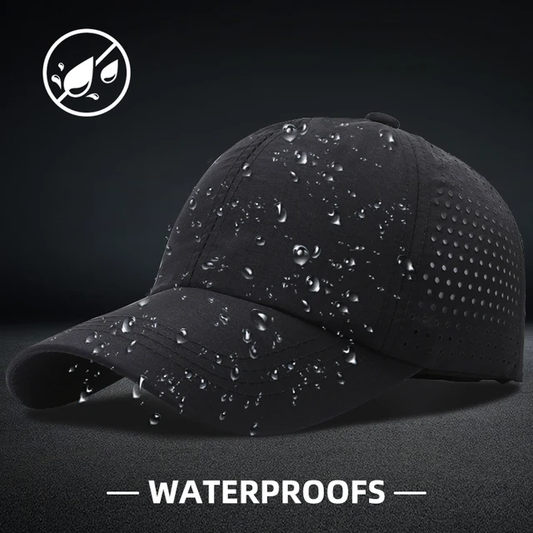 Gorra Deportiva Transpirable D01/ Negra