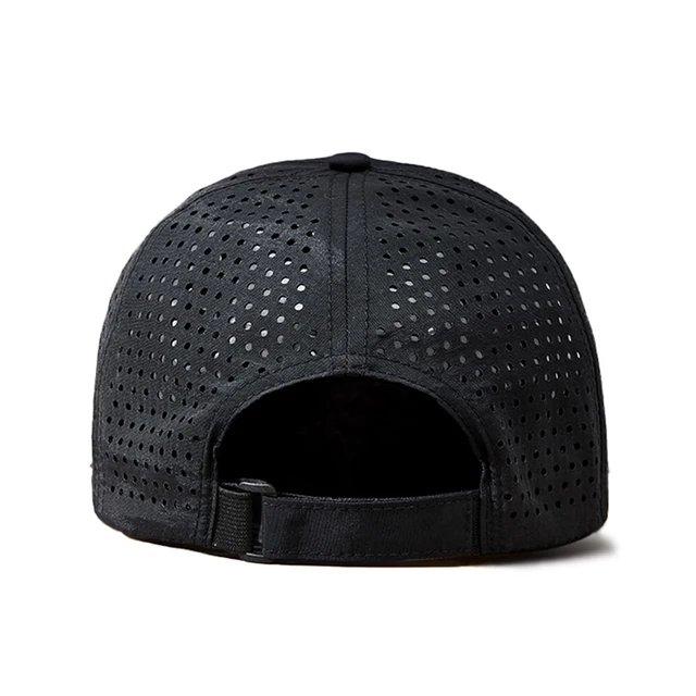 Gorra Deportiva Transpirable D01/ Negra