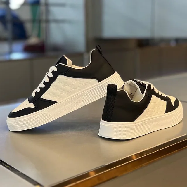 Tenis Casual AS02 / Negro-Blanco