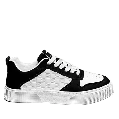 Tenis Casual AS02 / Negro-Blanco