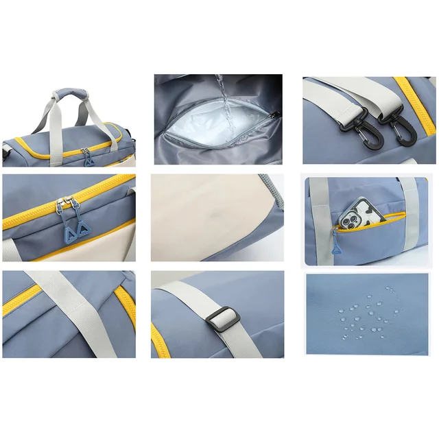 Mochila Impermeable K11/Celeste