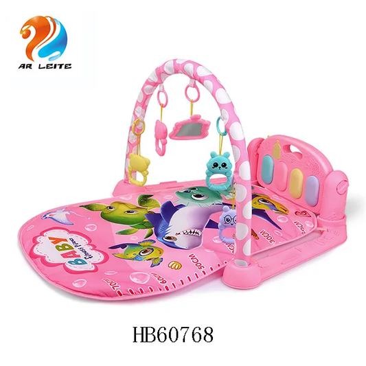 Alfombra de juego multifuncional para bebe /  B71 Rosa
