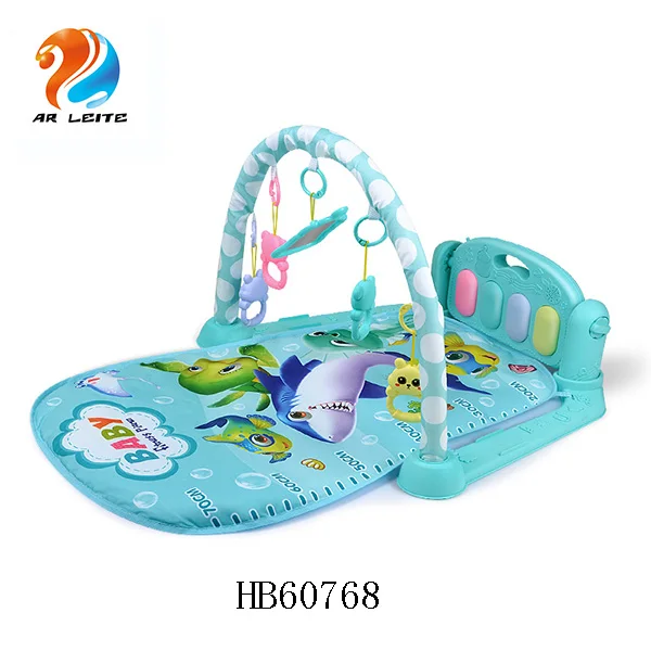 Alfombra de juego multifuncional para bebe /  B71 Celeste