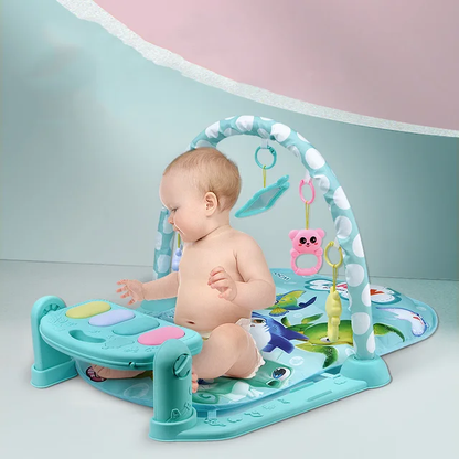 Alfombra de juego multifuncional para bebe /  B71 Celeste