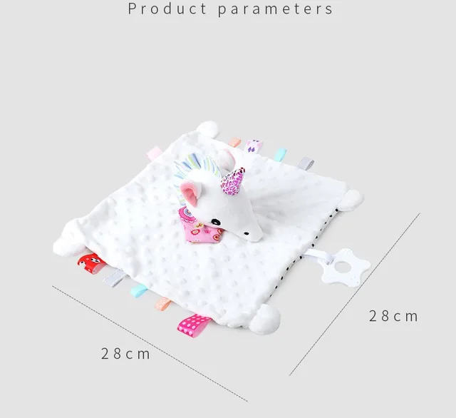 Edredon para Jugar bebe /  B83 Blanco Unicornio