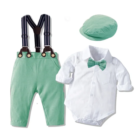 Traje para bebe /  B98 Verde