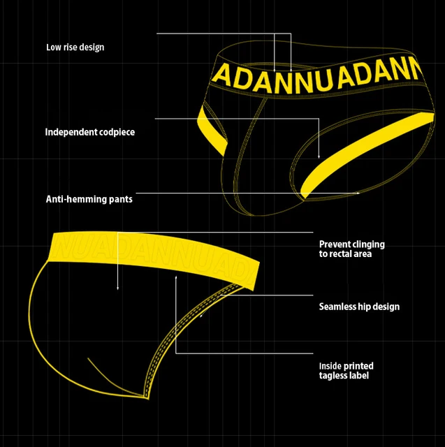 Calzoncillo Adannu Ligas  - Blanco K224