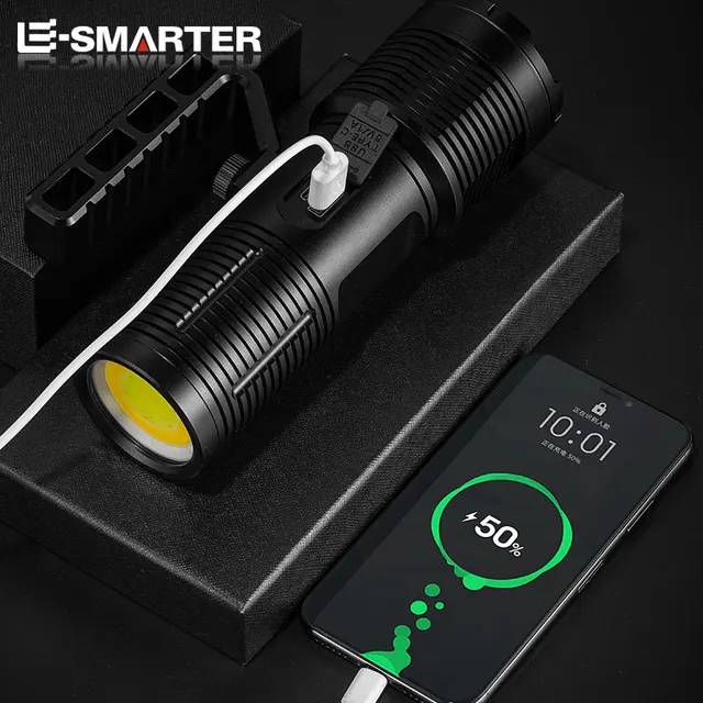 Linterna Recargable Alta potencia