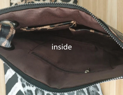 Bolso de mano para Dama  /Tigreada Cafe Claro RA20