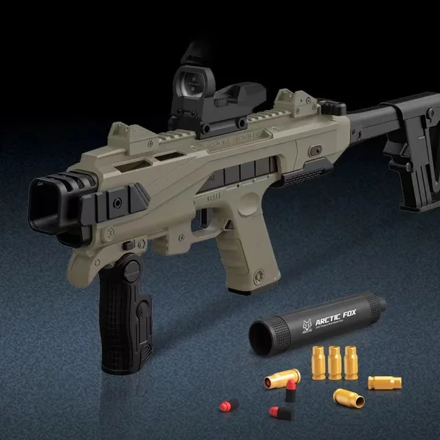 Pistola convertible/ Bala de Goma S007