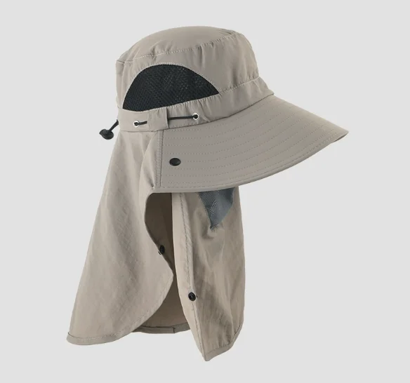 Sombrero Impermeable con protección UV / Gris Claro B144