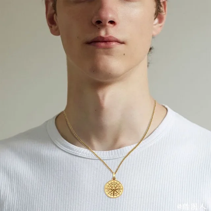 Cadena de Acero Inoxidable Rosa Nautica /Dorado K67