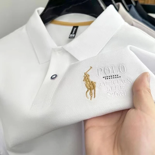 OUTLET26 Camisa Tipo Polo /Blanco