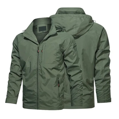 Chaqueta Impermeable para caballero/Verde S033