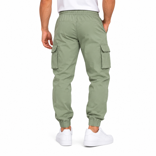 Pantalón Jogger Cargo para Caballero - KCN186 Sage Verde