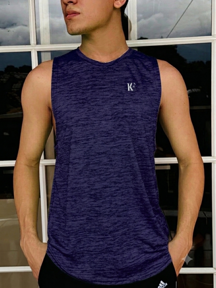 Camisa Deportiva KF/Morado K141