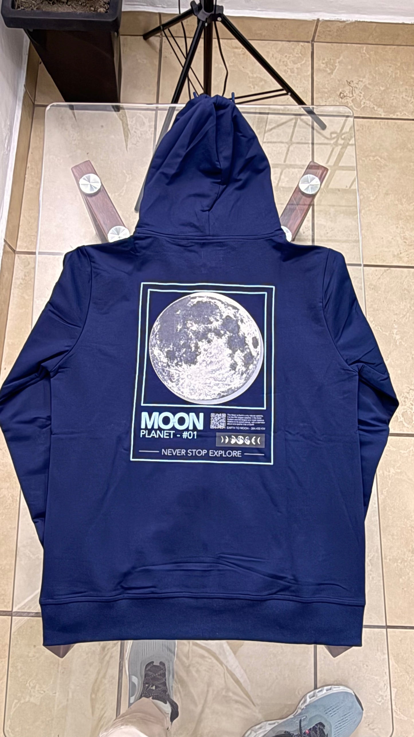 Hoodie Mission Space - NASA KCN41 Azul
