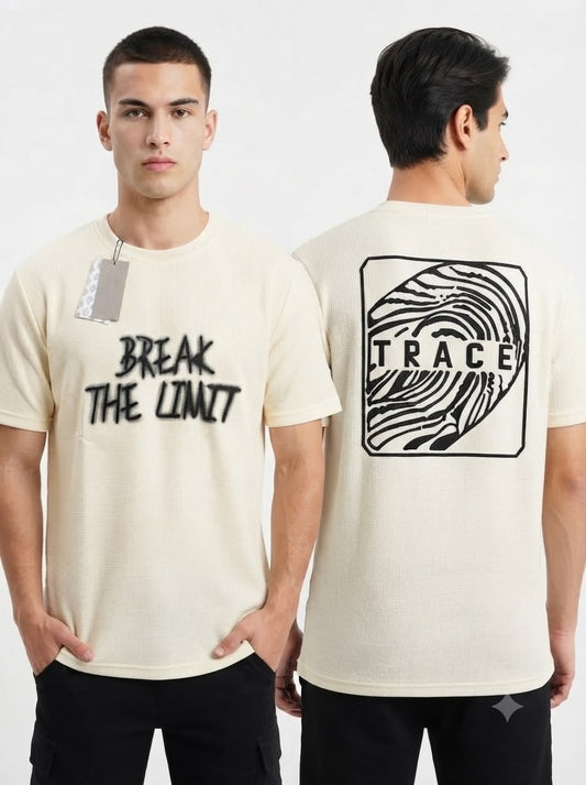 Camiseta marca ICE Man - Beige KCN47