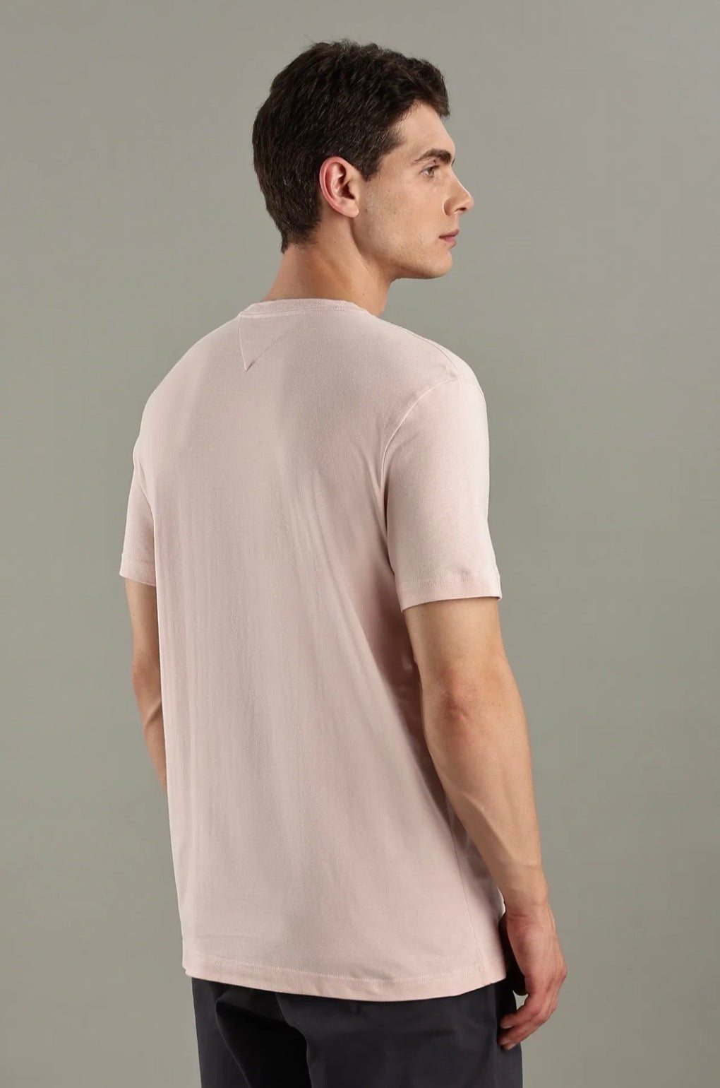 Camiseta Tommy Hilfiger-Rosa con Franja US48