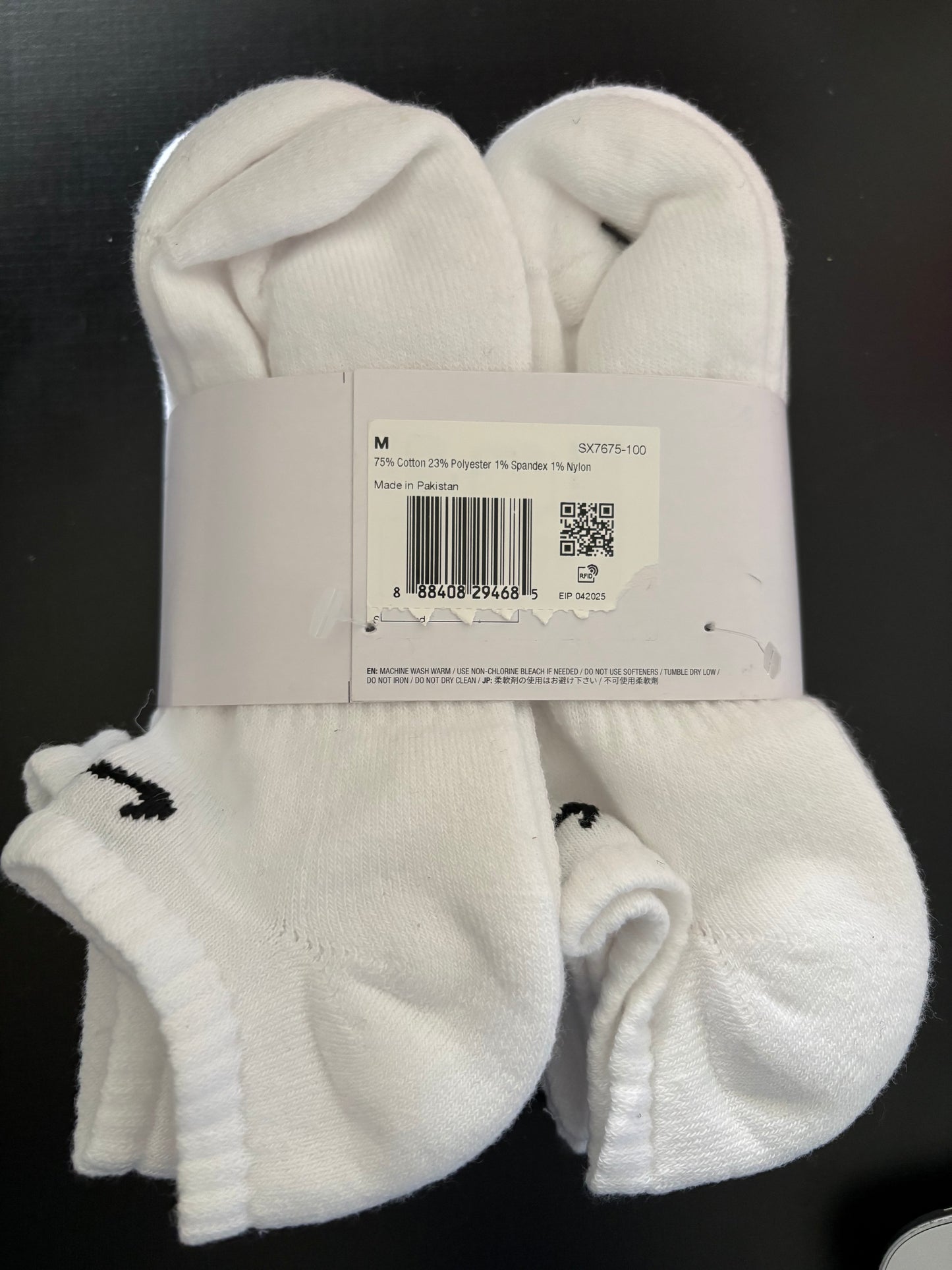 6 Pack Calcetas Nike-Full Blanco US40