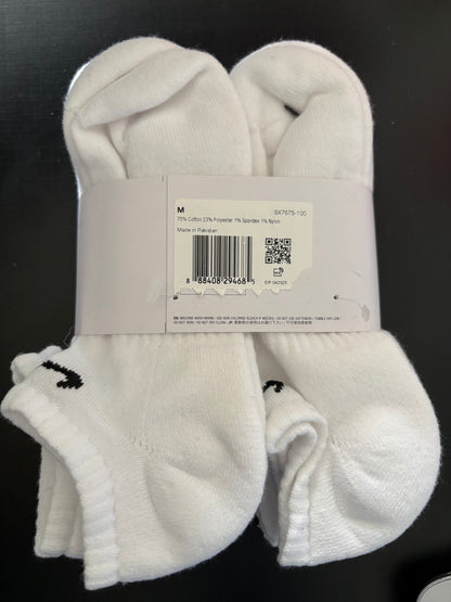 6 Pack Calcetas Nike-Full Blanco US40