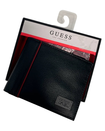 Billetera Para Hombre Marca Guess Negra US05