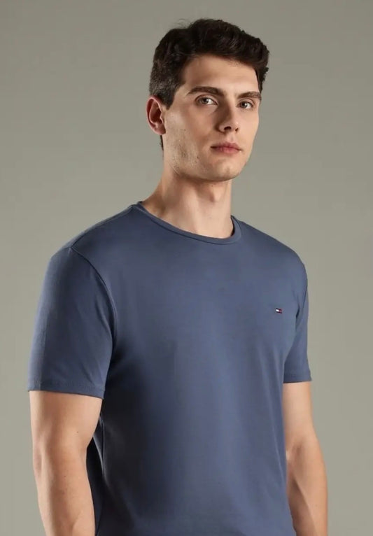 Camiseta Tommy Hilfiger-Azul Grisáceo US45