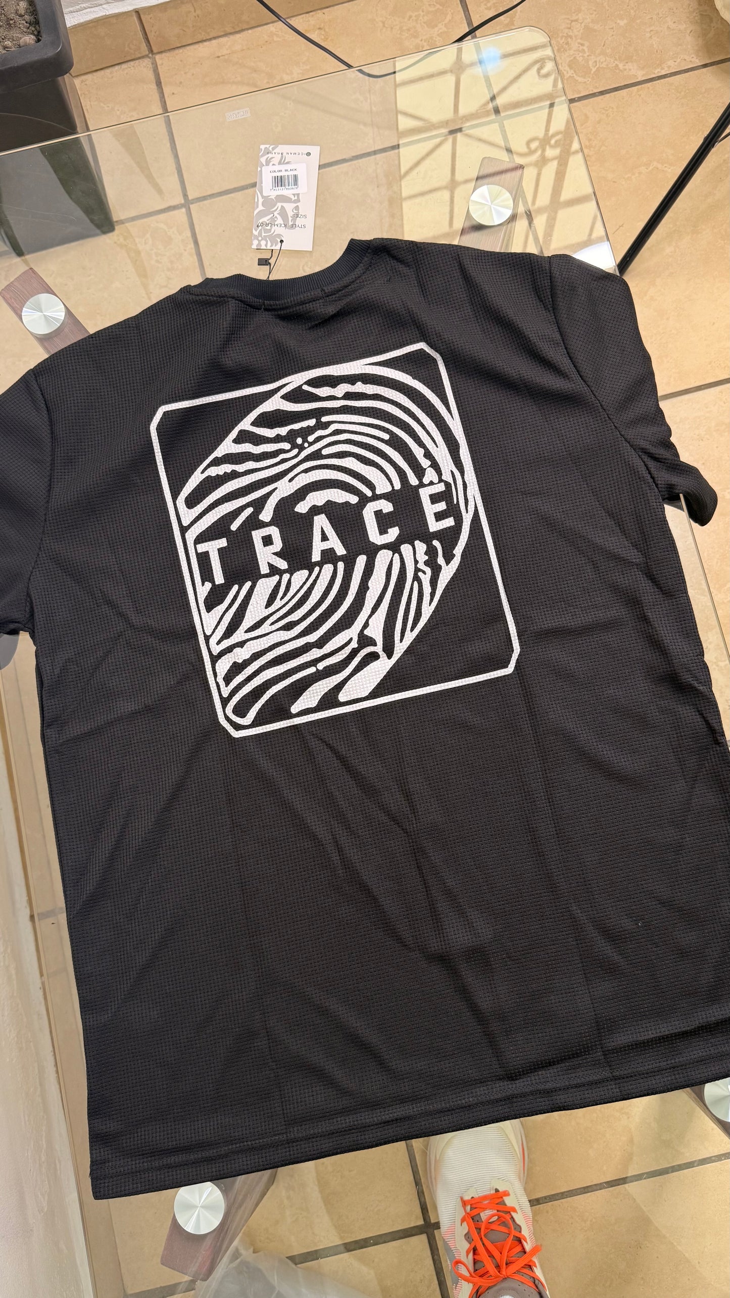 Camiseta marca ICE Man - Negra KCN47