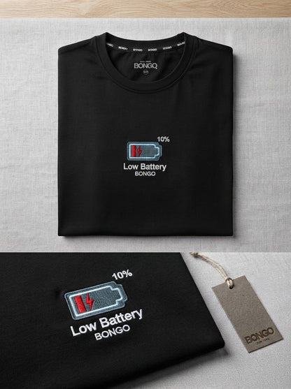 Camiseta Bongo para Caballero - Negra KCN08