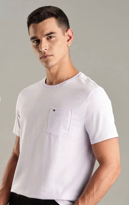 Camiseta Tommy Hilfiger-Lila US44