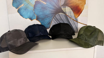 Gorra Camuflaje con Malla - Gris KCN61