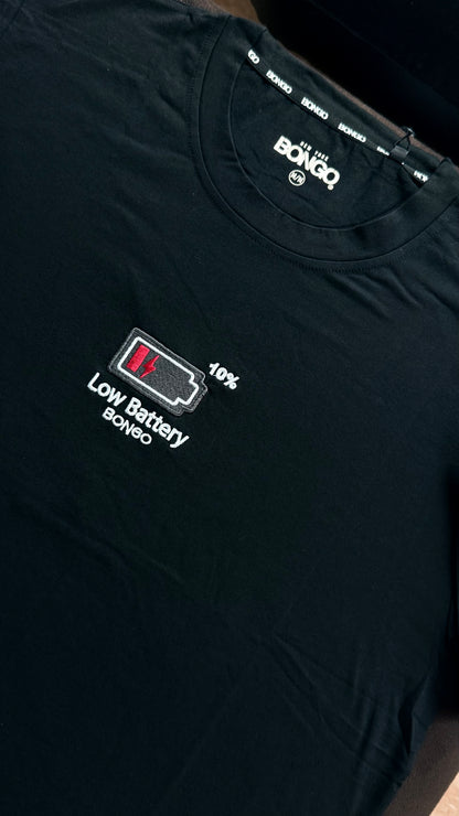 Camiseta Bongo para Caballero - Negra KCN08