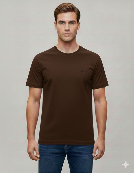 Camiseta Tommy Hilfiger-Café US55