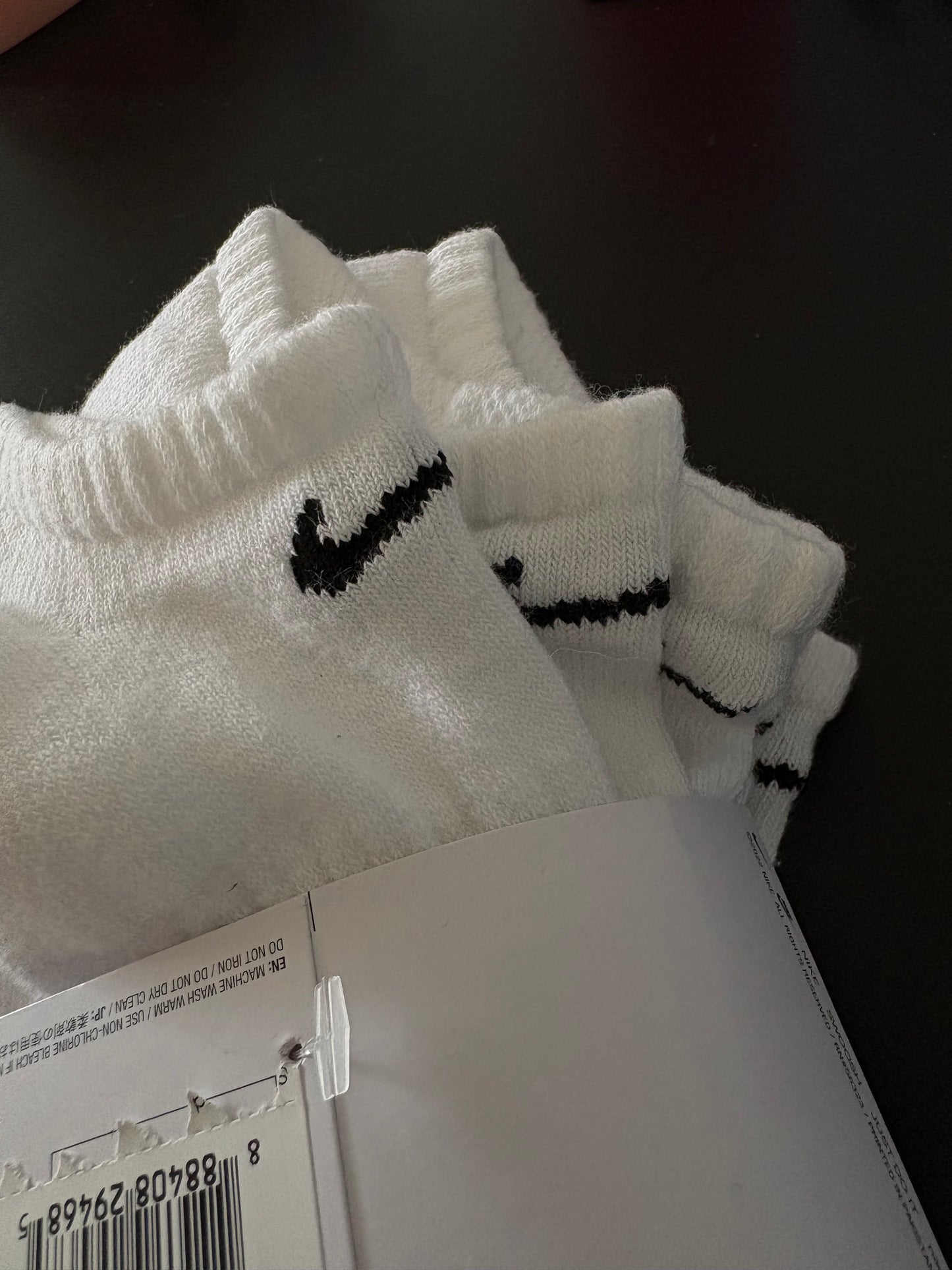 6 Pack Calcetas Nike-Full Blanco US40