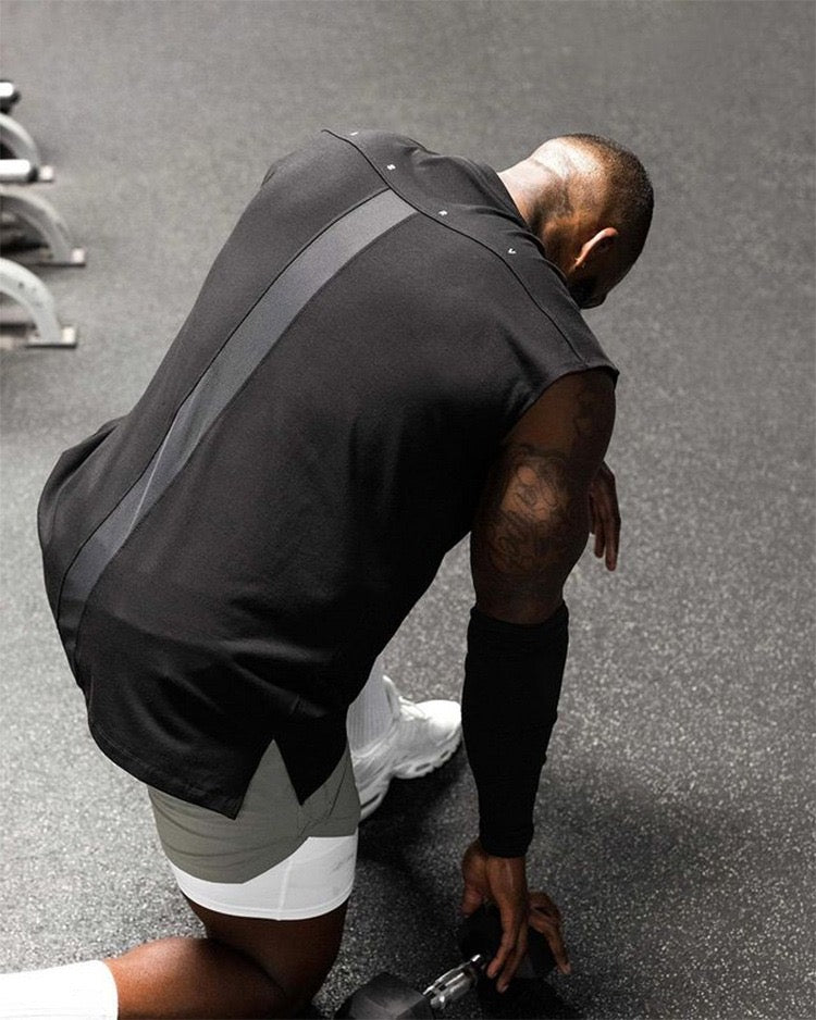 Camisa Deportiva CD007 - Negra