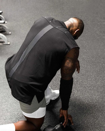 Camisa Deportiva CD007 - Negra