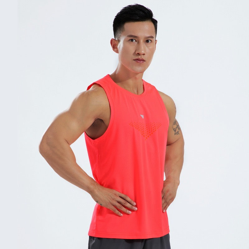 Camisa Deportiva CD001 - Rojo Neon