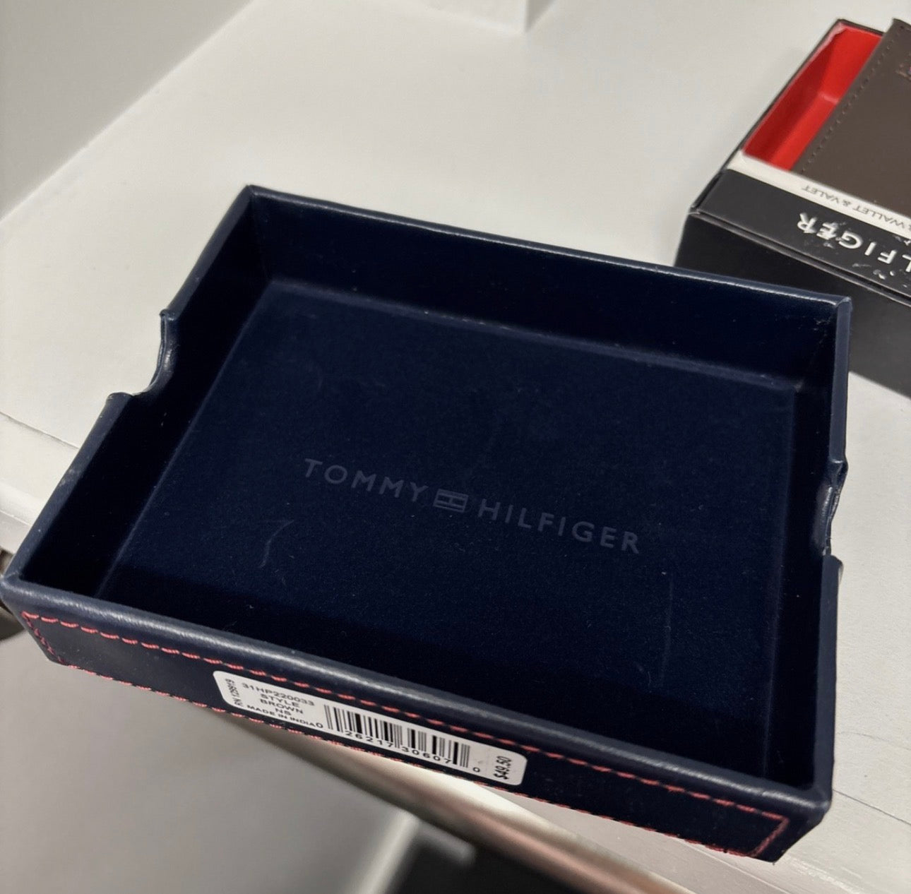 Billetera Para Hombre Marca Tommy Hilfiger Café US09