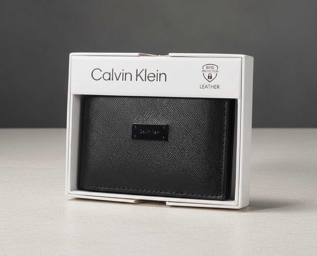 Billetera Para Hombre Marca Calvin Klein Negra US06