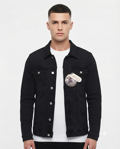 Jacket Denim Mission Space - NASA Negra KCN43