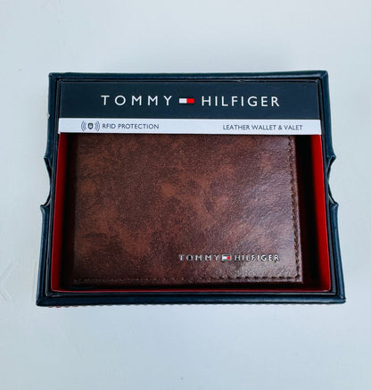 Billetera Para Hombre Marca Tommy Hilfiger Café US10