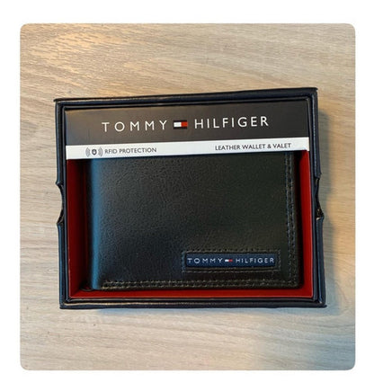 Billetera Para Hombre Marca Tommy Hilfiger Negro US11