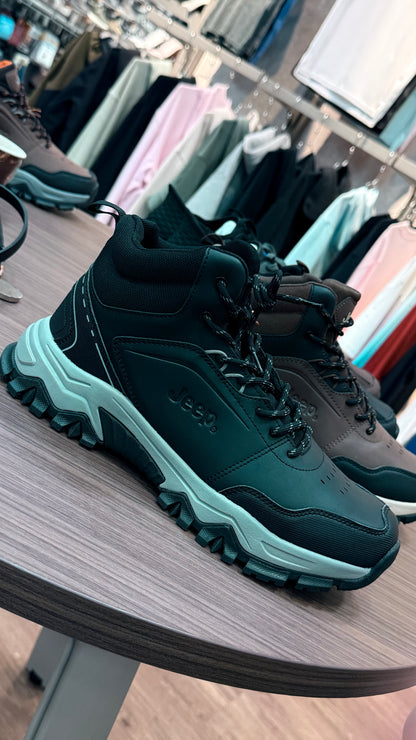 Bota Alta Jeep para Hombre - KCN190 Negro