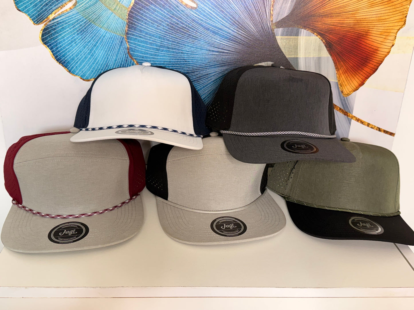 Gorra Plana Ajustable Transpirable - Gris  KCN54